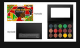 Multicolor Eyeshadow Palette | "For The Culture"  | Questa Cosmetics